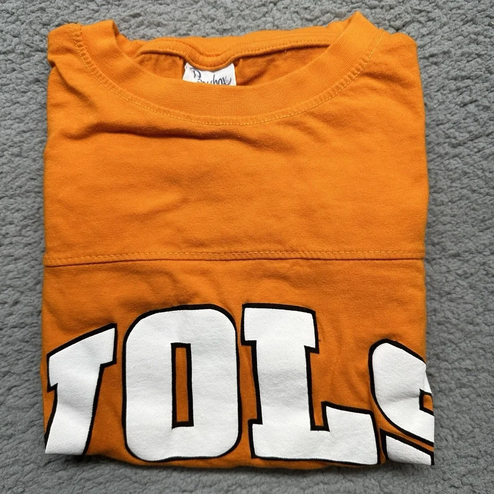 Pressbox Adult Small Orange Tennessee Volunteers Long Sleeve T Shirt Thumbholes